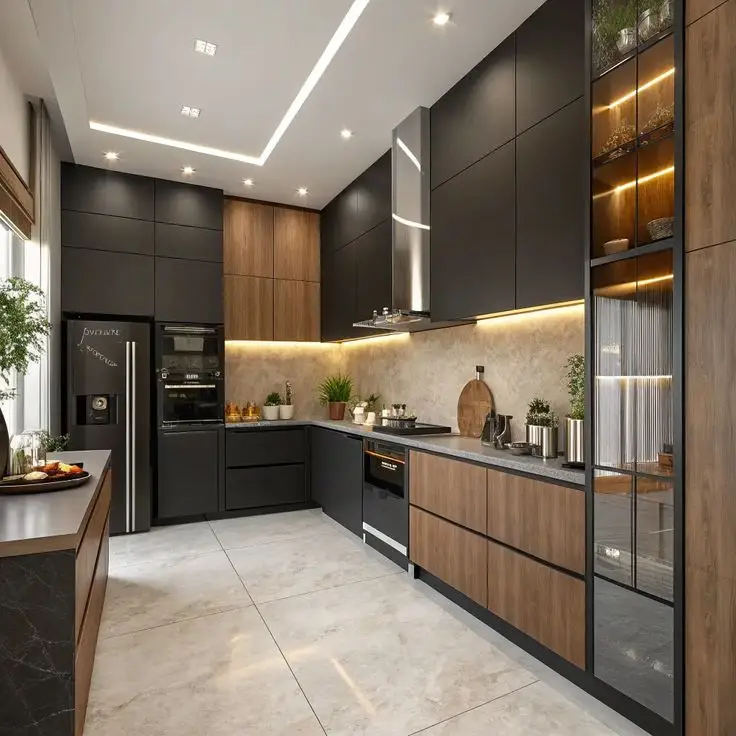 15 elegant black and brown kitchen ideas you’ll love